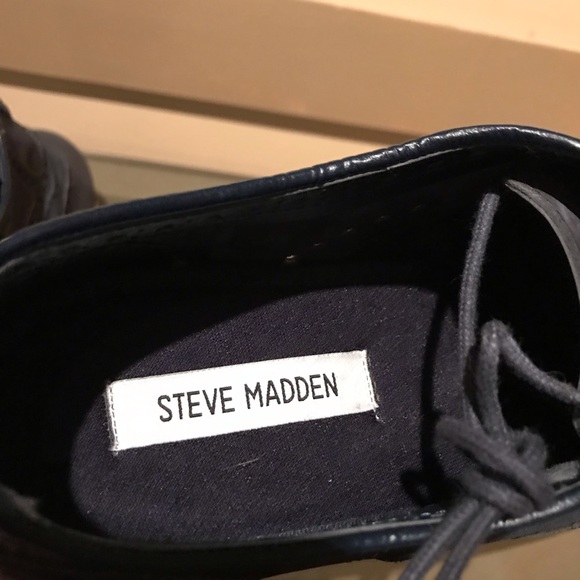 Sold ❌ Steve Madden Leather/Suede Wingtip Shoes - Picture 8 of 8